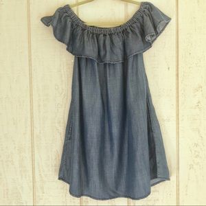 NWT Spoon Jeans Off The Shoulder Dress.